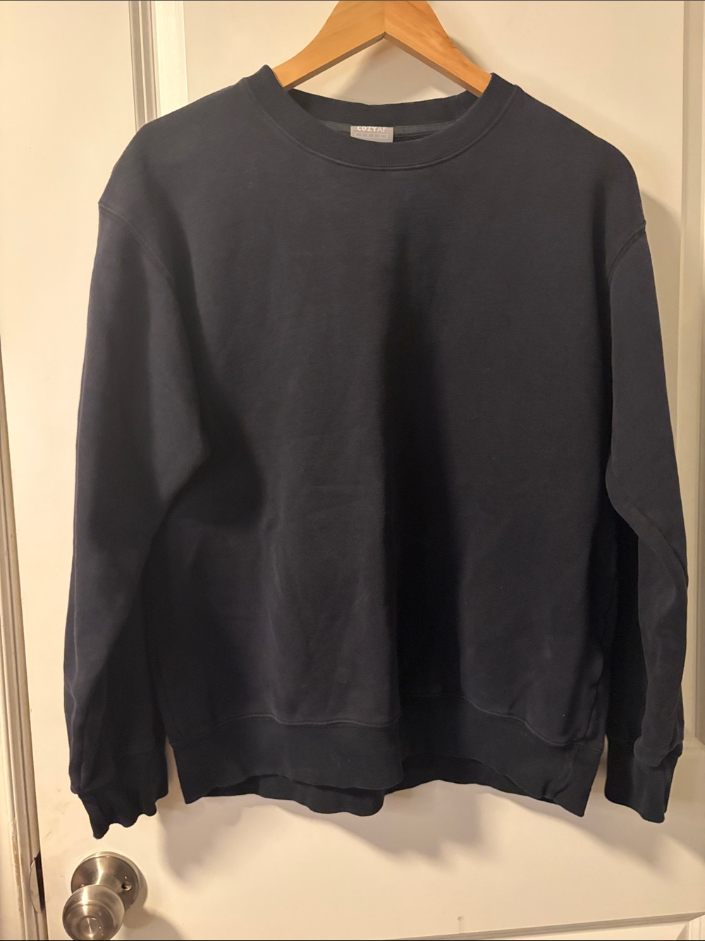TNA Navy Crewneck Pullover